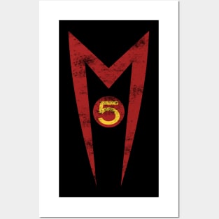 Mach 5 Distressed Posters and Art